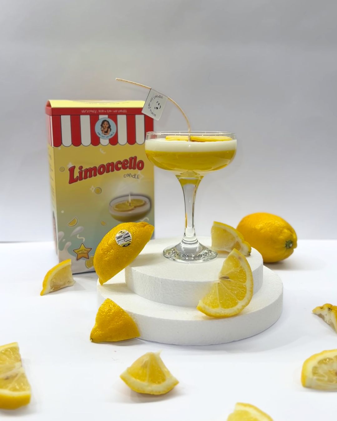 Limoncello Martini Candle - Double Pour (220g)