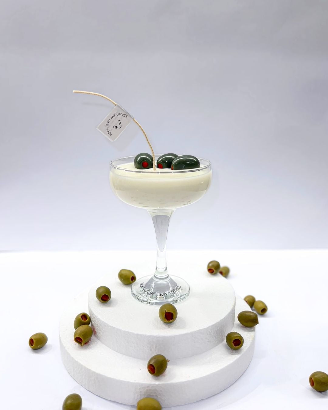 Dirty Martini Candle - Double Pour (220g)