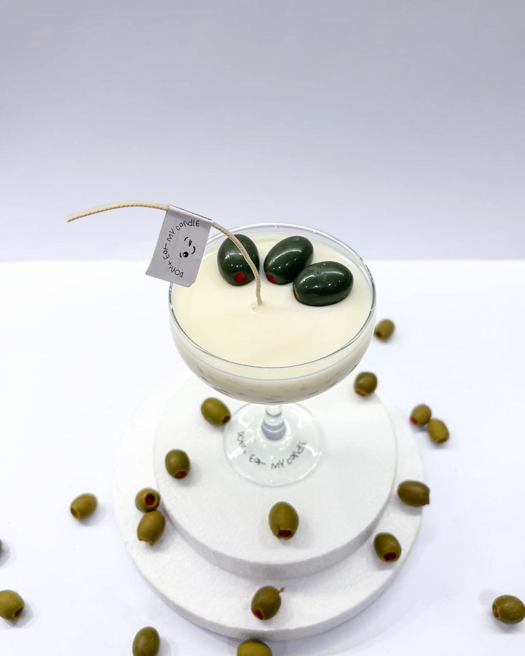 Dirty Martini Candle - Double Pour (220g)