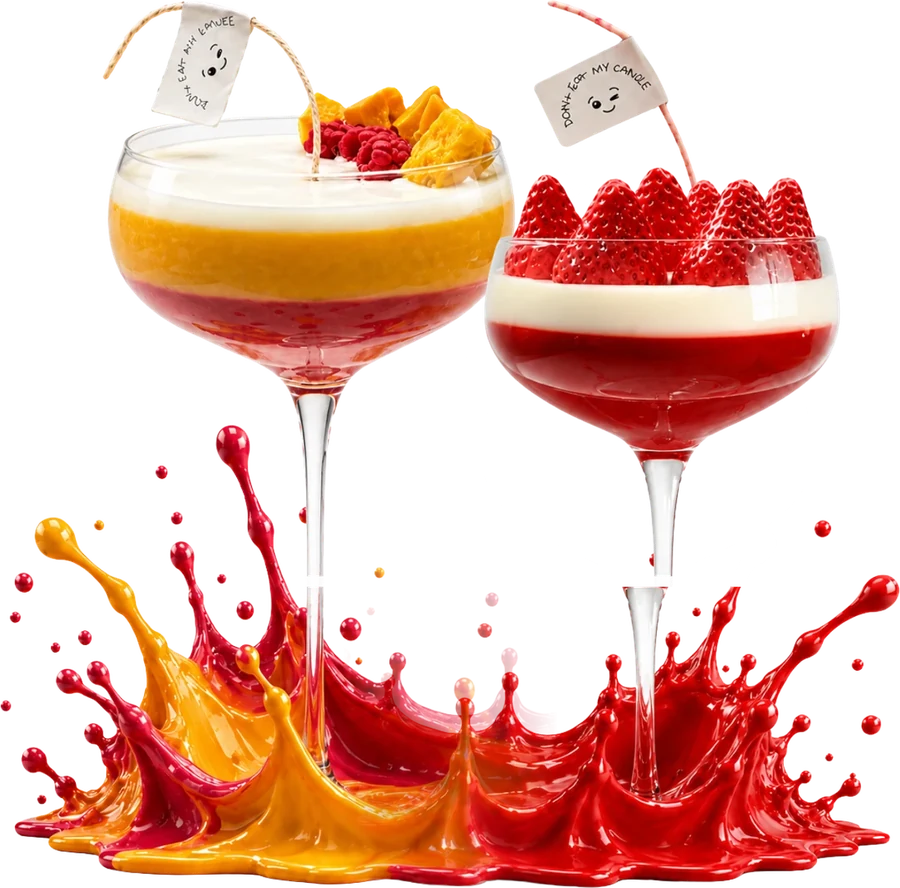 Bottomless: Raspberry Mango + Strawberry Martini