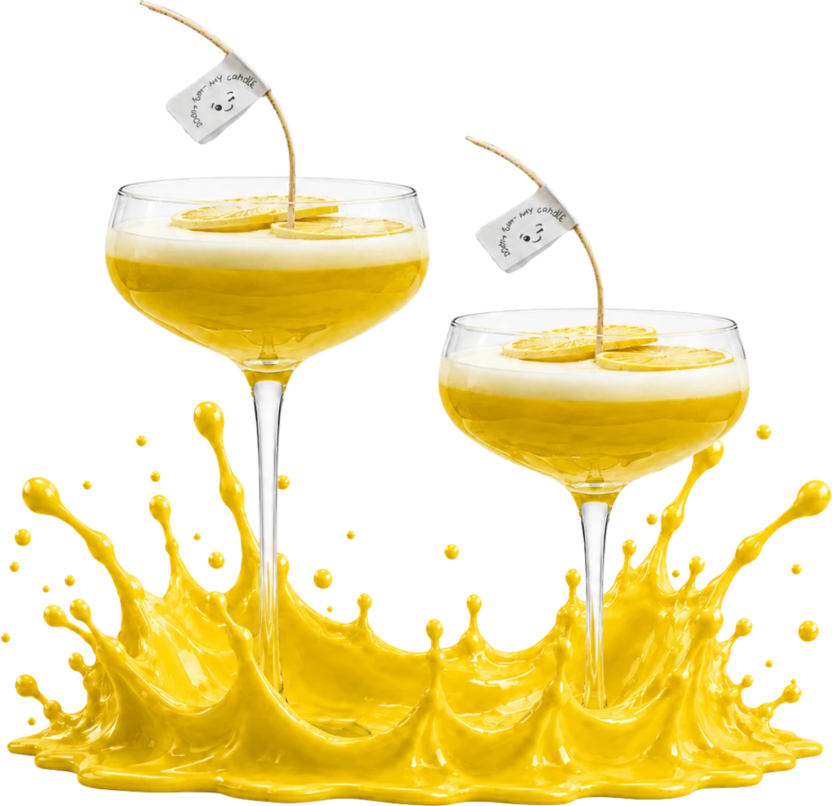 Bianca, Limoncello Martini: triple pour and double pour