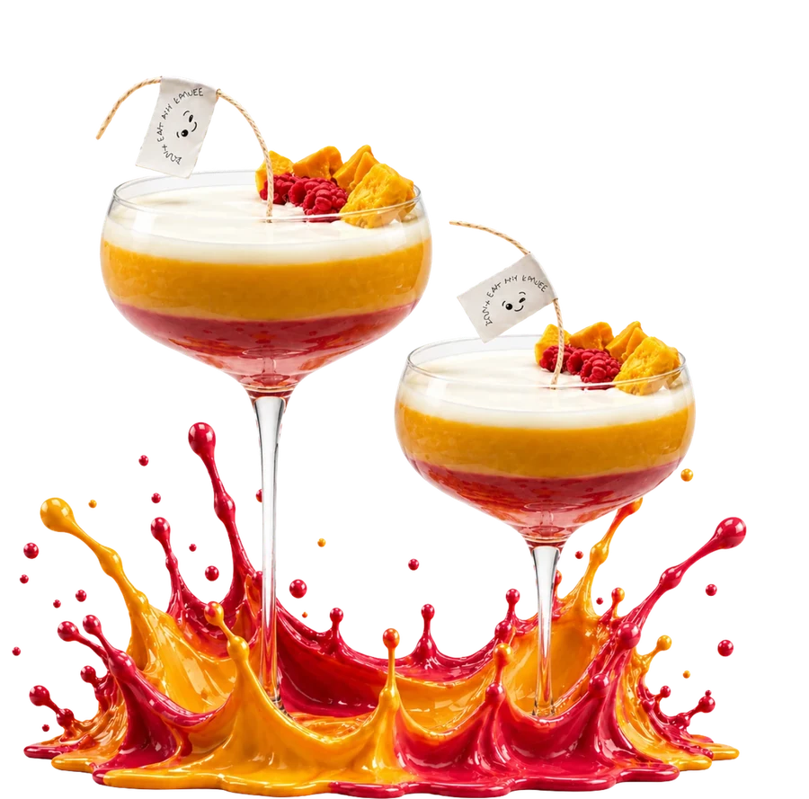 Sienna, Raspberry Mango Martini