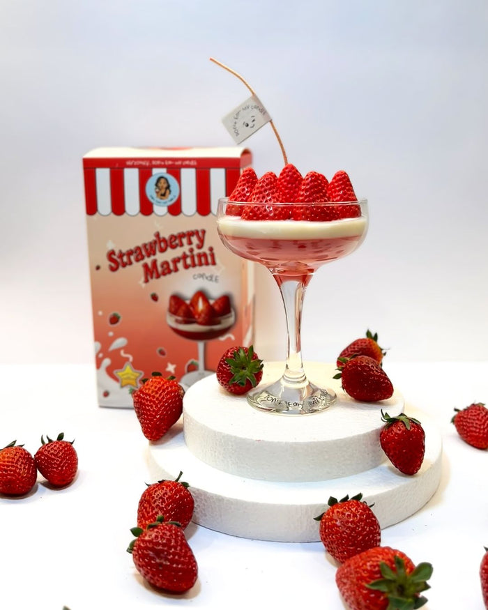 Strawberry Martini Candle - Double Pour (220g)