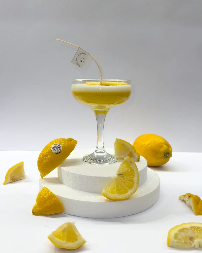 Limoncello Martini Candle - Double Pour (220g)
