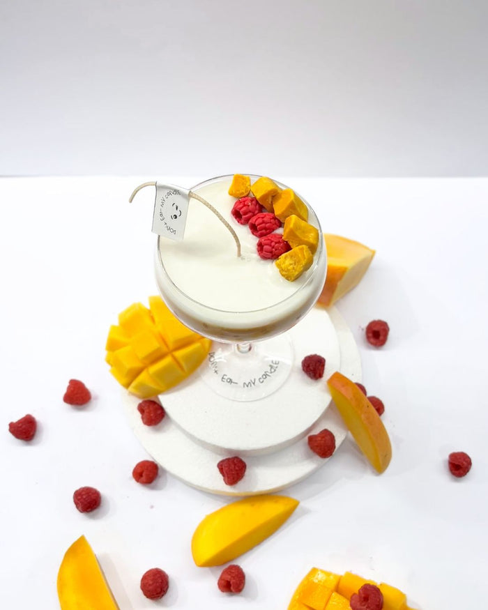 Raspberry Mango Martini Candle Triple Pour (310g)