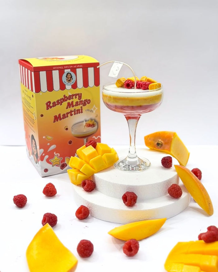 Raspberry Mango Martini Candle - Double Pour (220g)