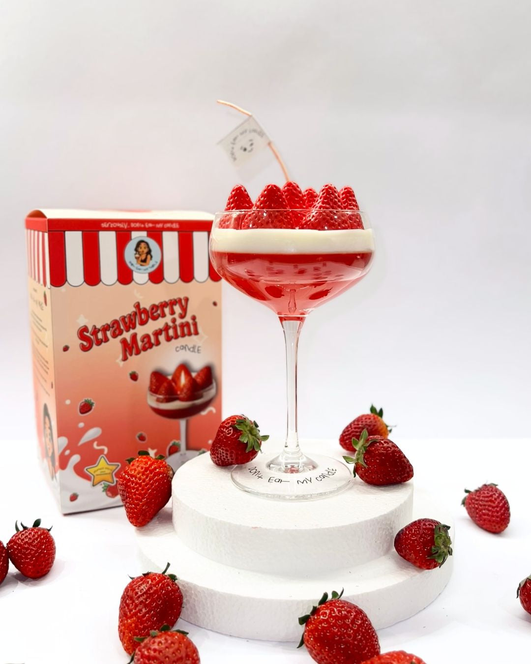 Strawberry Martini Candle - Triple Pour (310g)