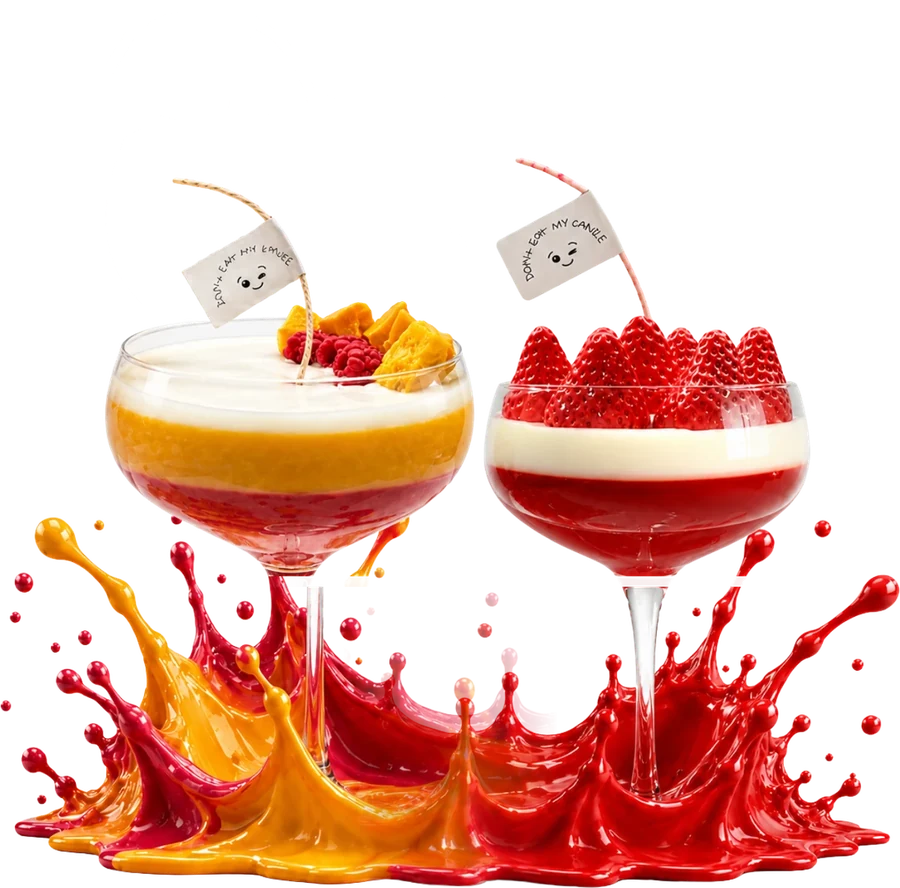 Pre-Drinks: Raspberry Mango + Strawberry Martini